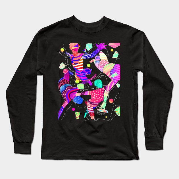 Free Form Long Sleeve T-Shirt by Klarens